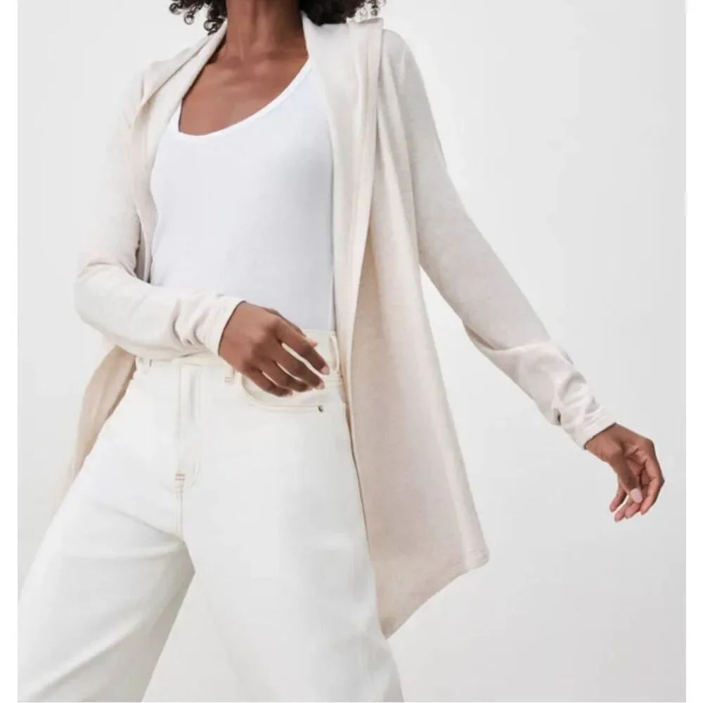 Splendid cream color waffle cover up - size XS